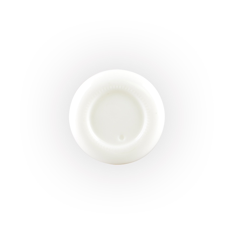 Hot selling opal white glass jar empty glass cream jar for cosmetic packaging