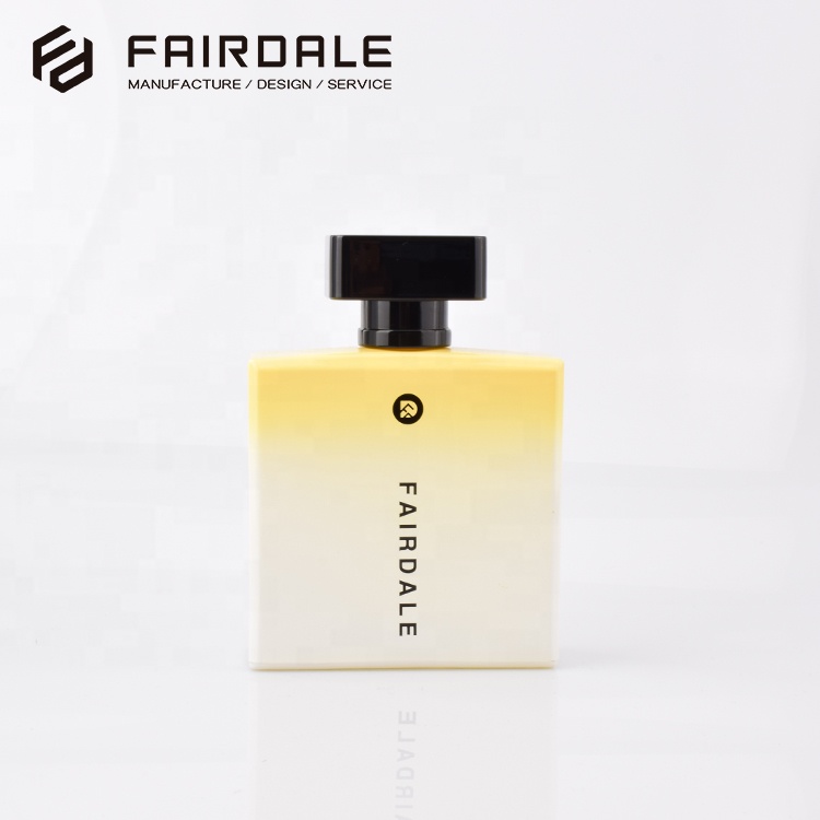 Hot selling wholesale price perfume bottle with box mist spray 100ml glass perfume bottle