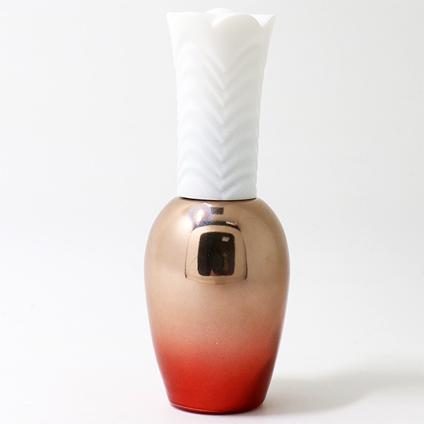 Hot stamping, screen printing, electroplating and painting custom UV gel luxury point nail polish bottle