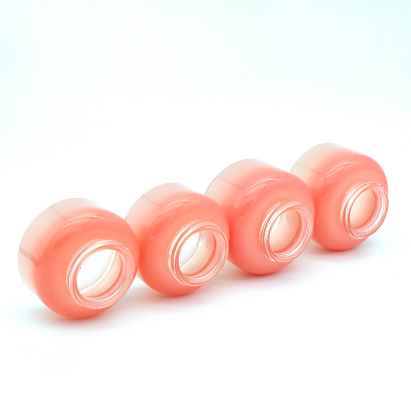 Hot wholesale cosmetic bottle set 30G 50G 40ml 100ml 120ml 1oz glass bottle containers with different colors