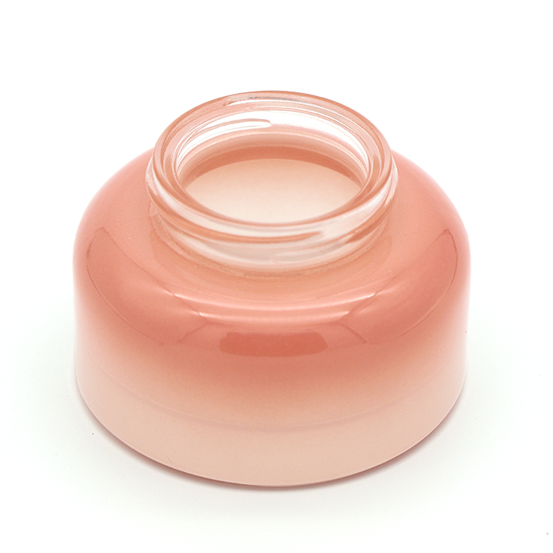 Hot wholesale cosmetic bottle set 30G 50G 40ml 100ml 120ml 1oz glass bottle containers with different colors