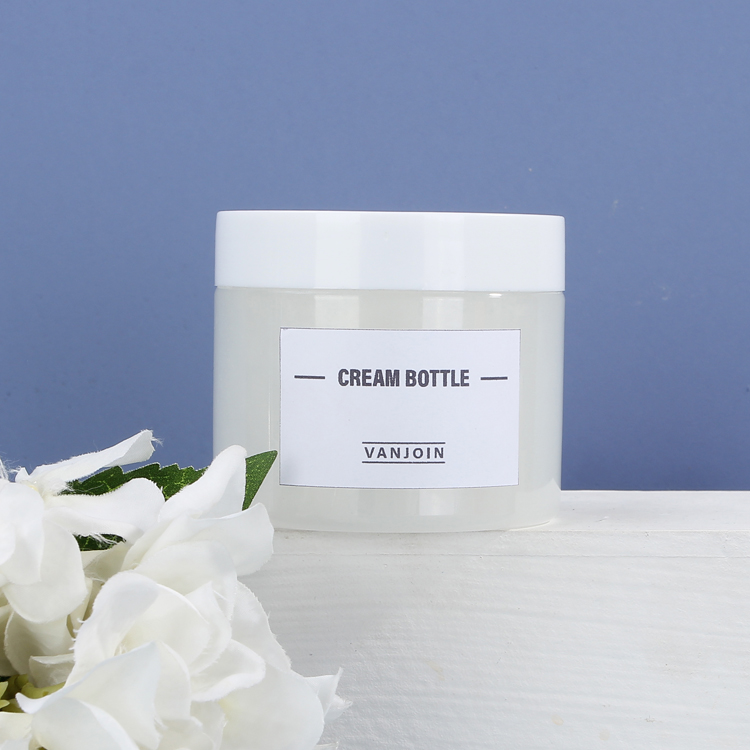 Hotel PET round white 15ml, 30ml, 50ml high quality packaging skincare cream jar