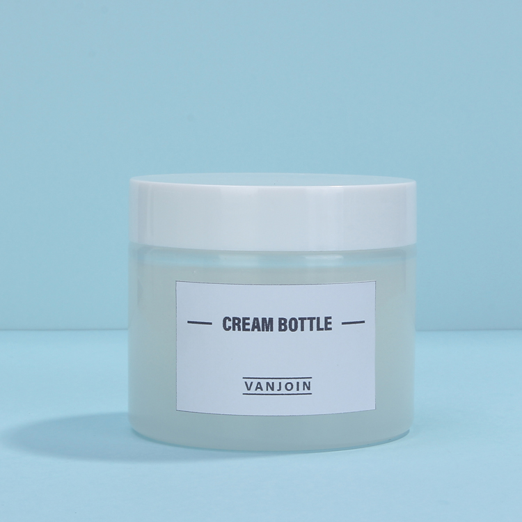 Hotel PET round white 15ml, 30ml, 50ml high quality packaging skincare cream jar