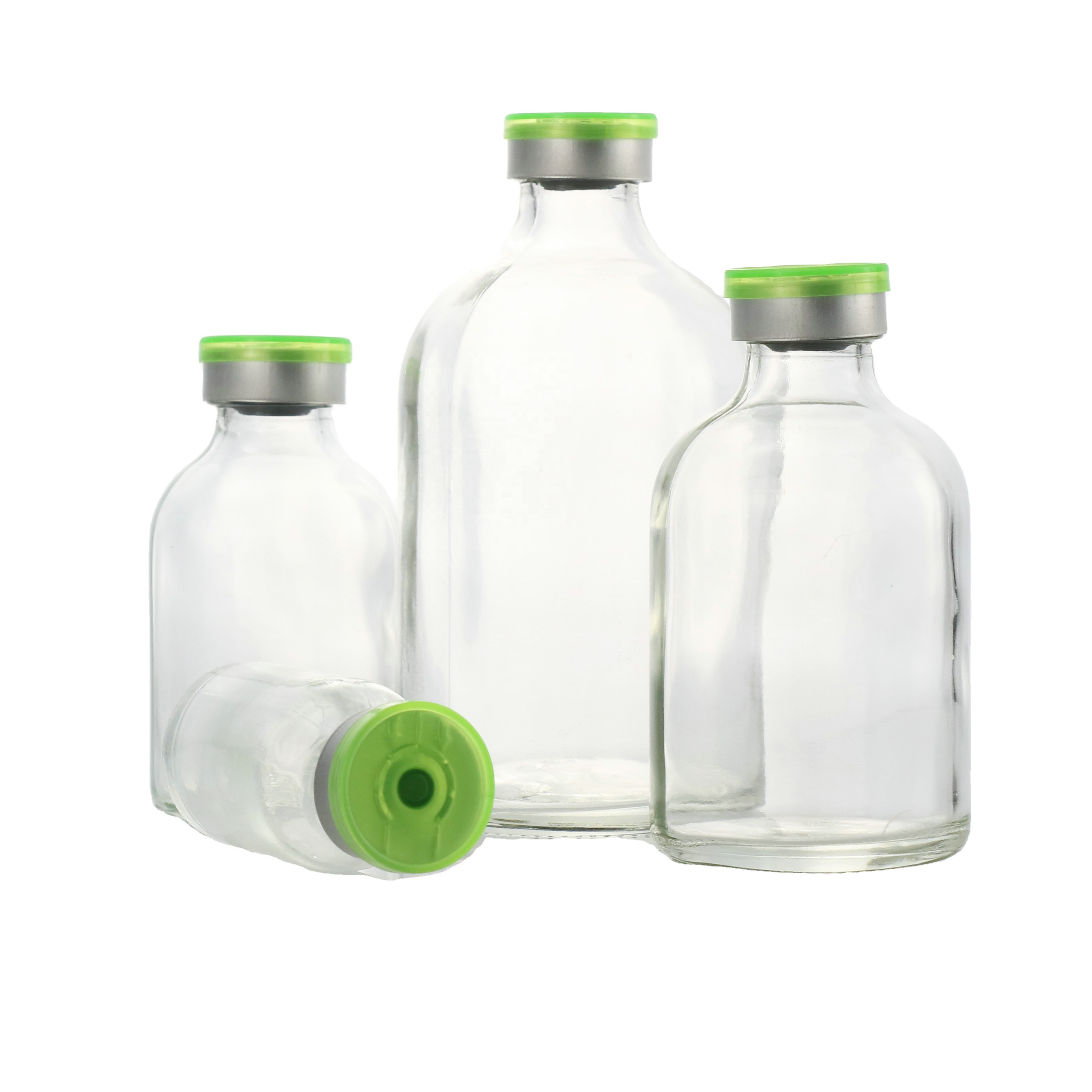 Hotest 10ml 20ml 30ml 50ml 100ml Transparent Clear Amber Pharmaceutical Ampule Tubular Glass Vial