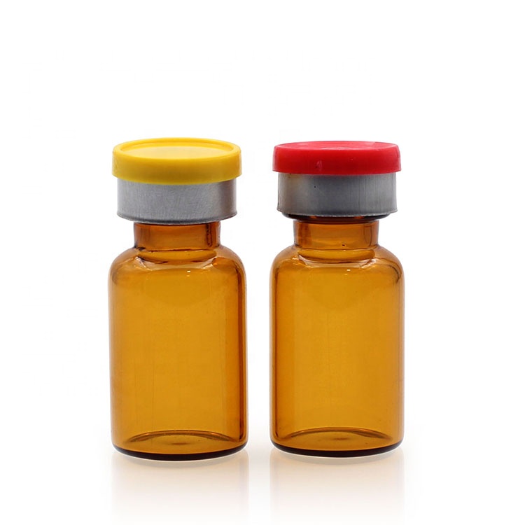 Hotest 1ml mini transparent amber pharmaceutical ampule tubular glass vial