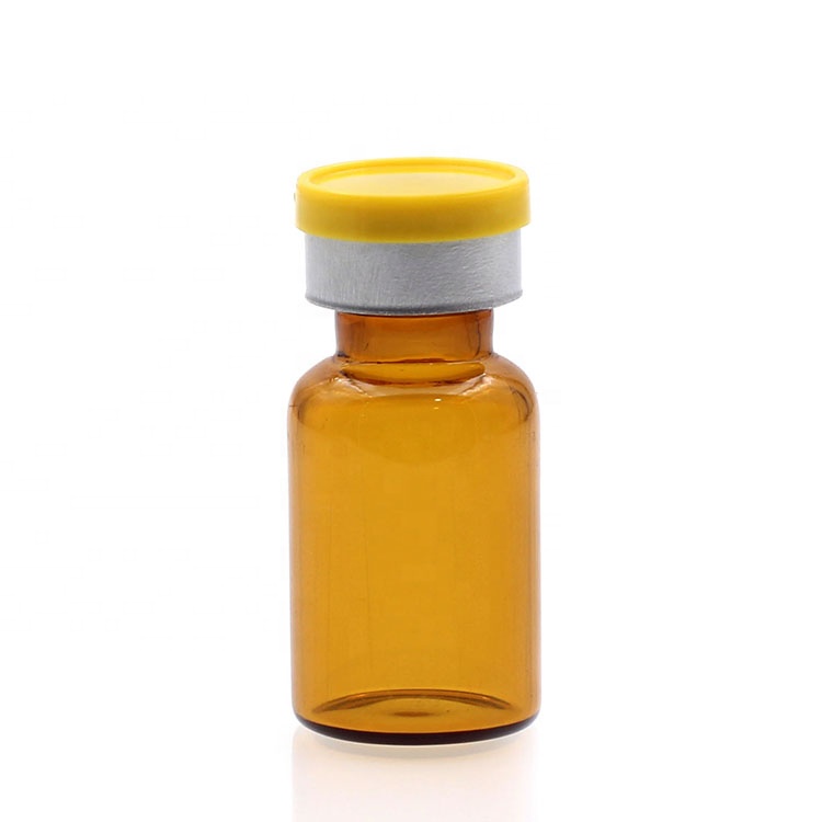 Hotest 1ml mini transparent amber pharmaceutical ampule tubular glass vial