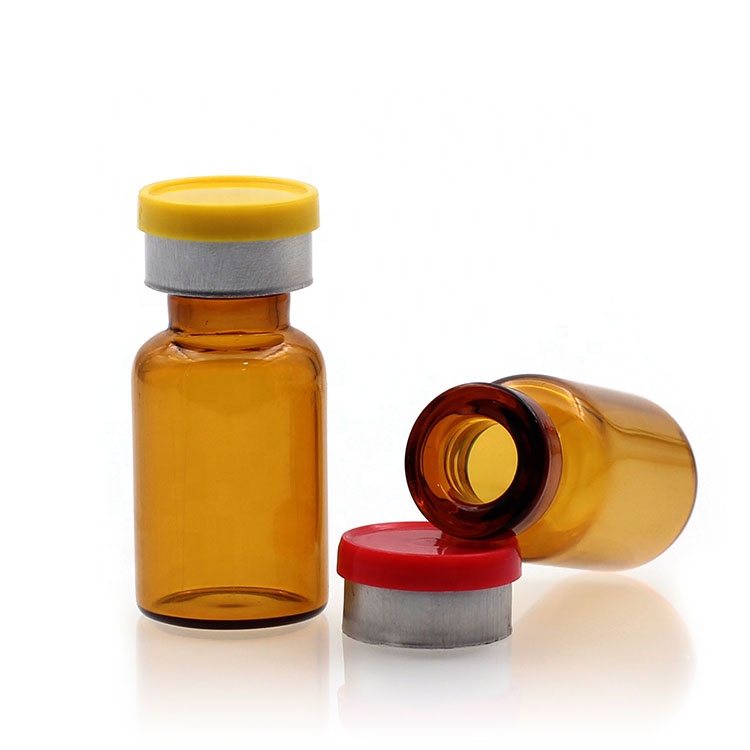 Hotest 1ml mini transparent amber pharmaceutical ampule tubular glass vial