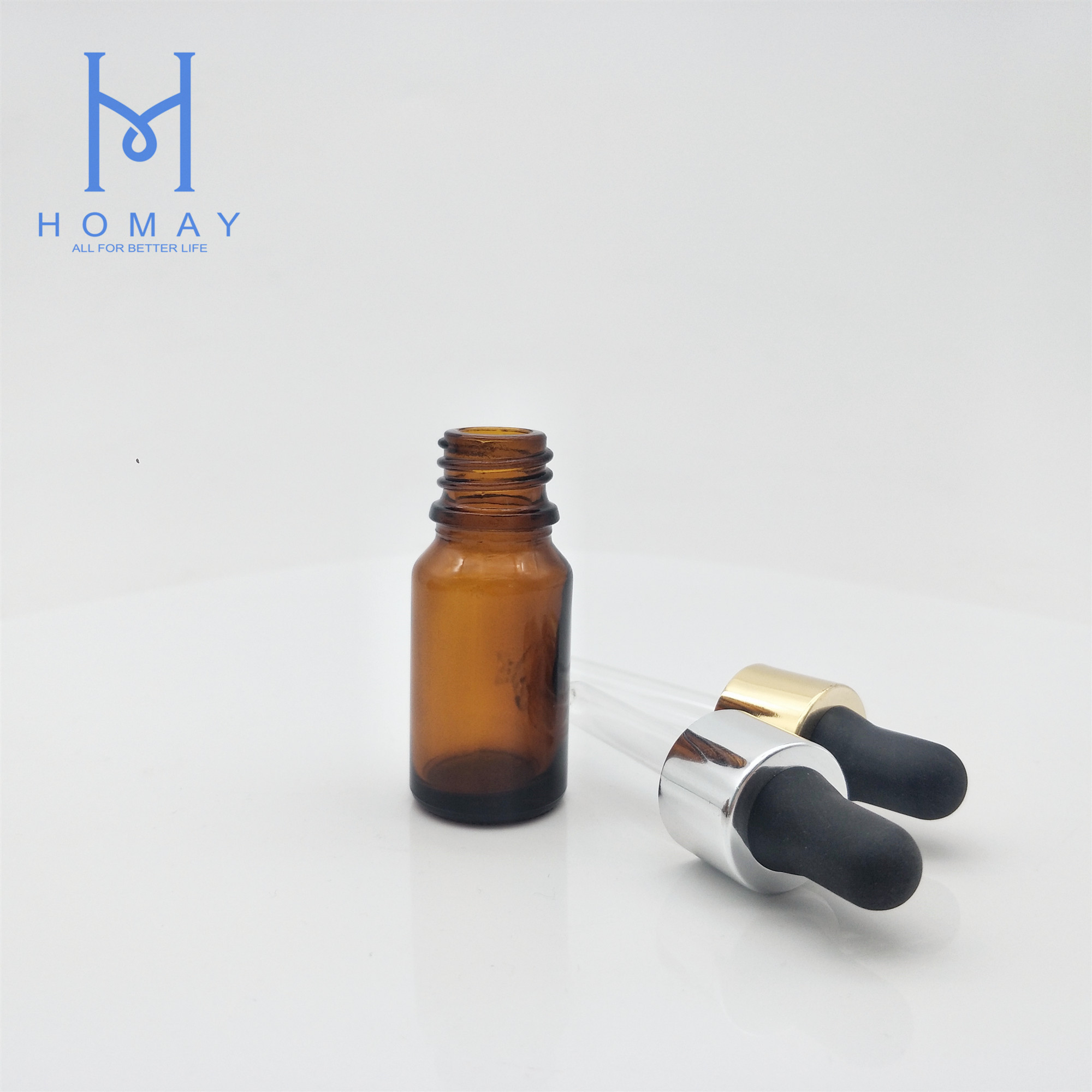 Hotsale 5ml amber essential oil bottle with