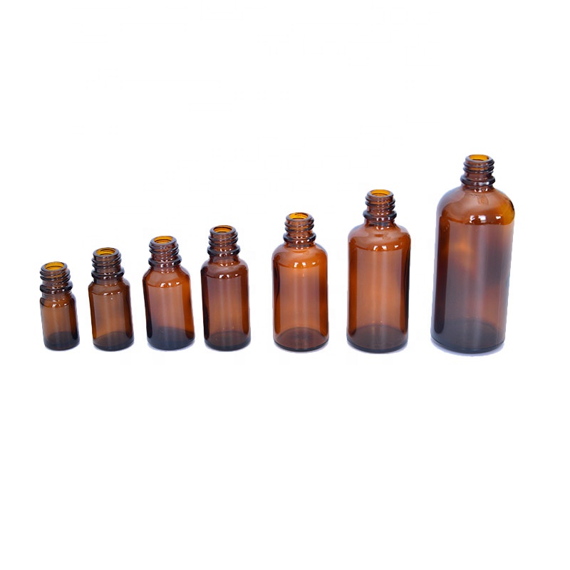 Hotsale amber essential oil glass bottle 5ml