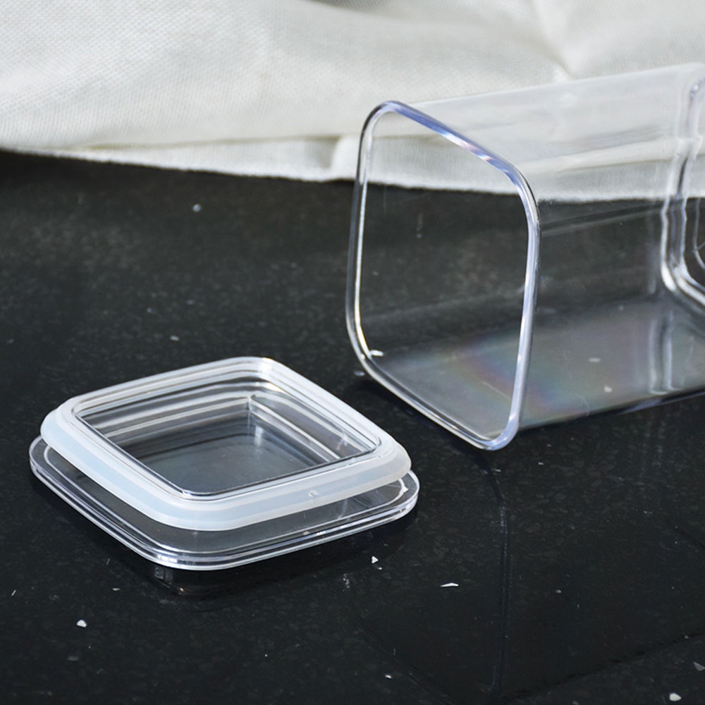 Household Containers Plastic Jar Kitchen Storage Simple Food Storage Jar Sealed Can Moisture-Proof Fresh-Keeping Box