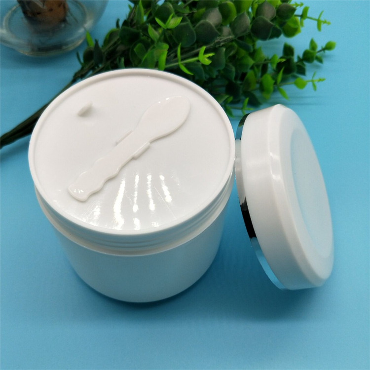 IBELONG 100ml 150ml 200ml 250ml 350ml 400ml 600ml Empty White PP Plastic Cosmetic Packaging Jar for Cream 300ml 500ml