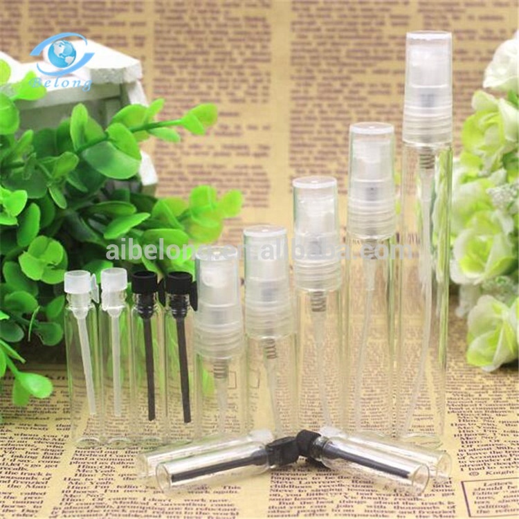 IBELONG 2ml 3ml 5ml 8ml 10ml mini empty clear glass pen type perfume spray bottle manufacturer