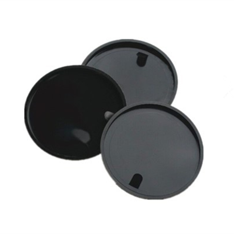 IBELONG Wholesale 250 ml empty black pet plastic tooth powder packaging jar container