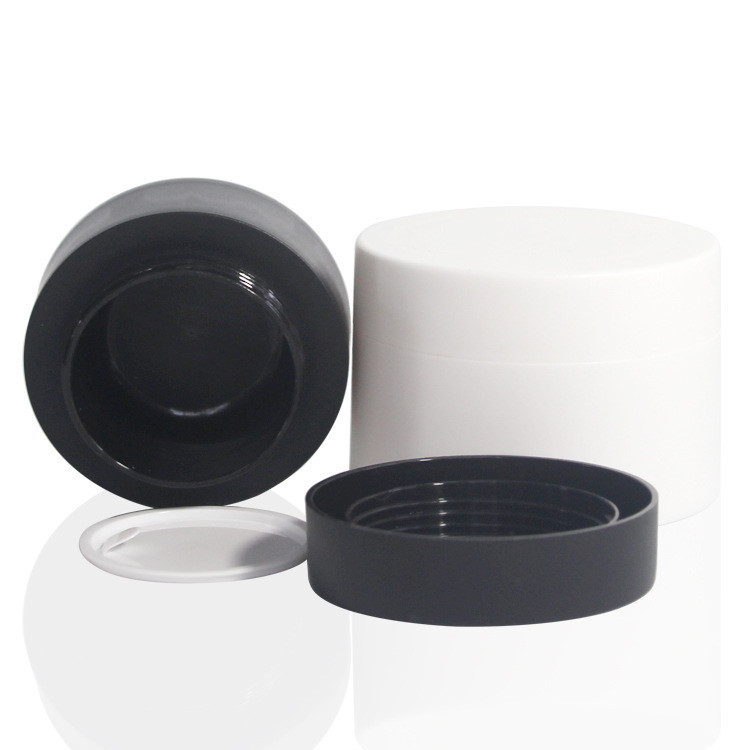 IBELONG hot sale 3g 5g 10g 15g 30g 50g 80g cheap empty frosted white cosmetic pp plastic packaging jar for cream manufacturer