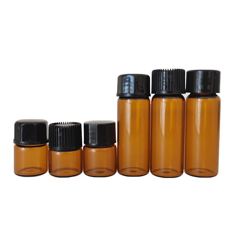 IN STOCK 1ml 2ml 3ml 5ml mini glass dropper bottle sample vials