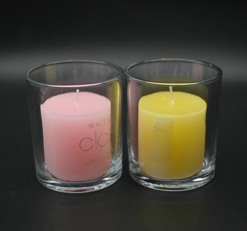 IN STOCK !200ml high quality clear glass jar Aromatherapy Candle Relaxing Candle for Bath Spa Meditation,