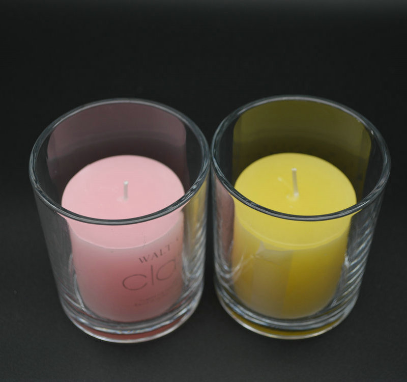 IN STOCK !200ml high quality clear glass jar Aromatherapy Candle Relaxing Candle for Bath Spa Meditation,