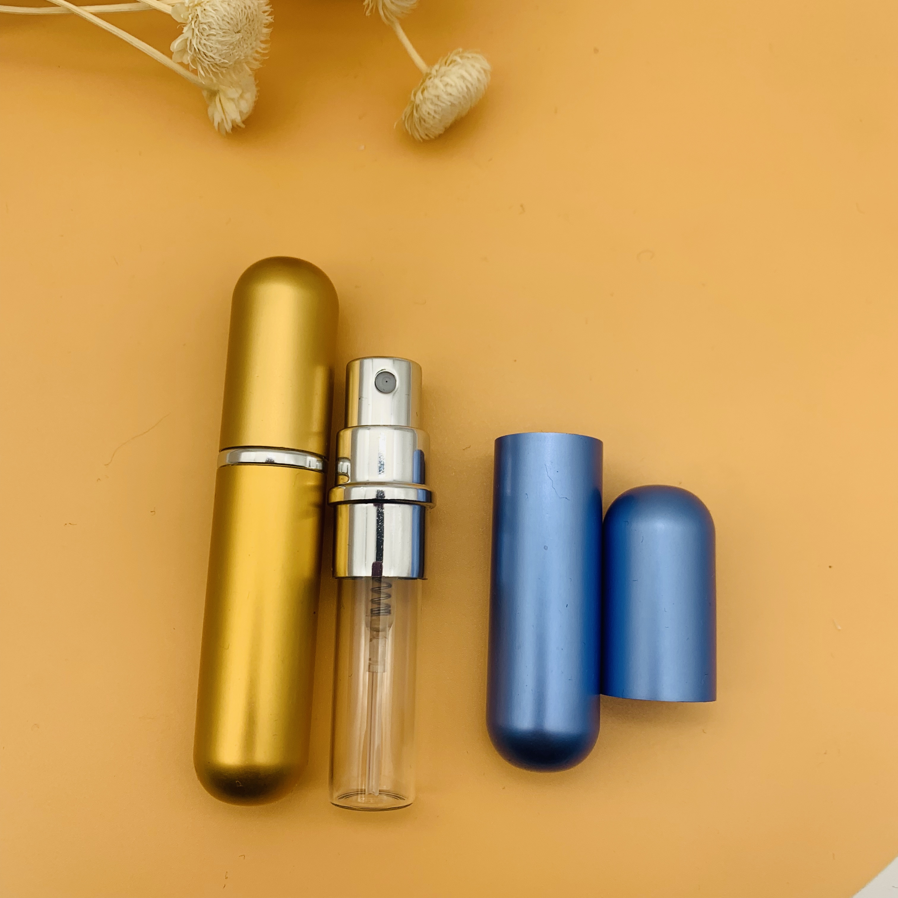 IN STOCK 5ML Mini Perfume Aluminum Atomizer Bottle