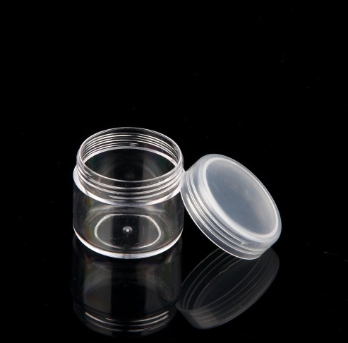 IN STOCK Empty 10G Mini Clear Plastic Jar with Lid