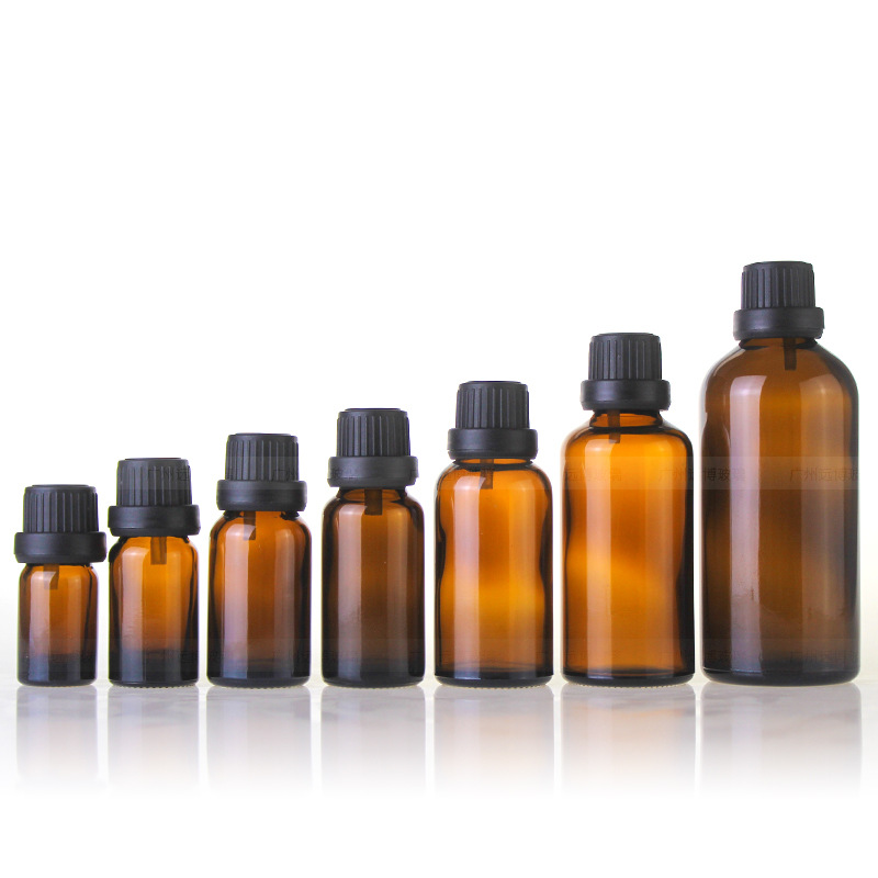 IN STOCK! amber 5ml 10ml 20ml 30ml dropper glass brown perfume bottle essential oil use