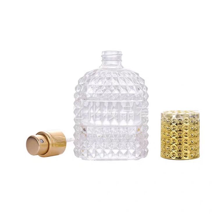 IPOTCH 30ml/50ml Bottle Perfume Spare Glass Vaporizer Crystal Vacuum Travel