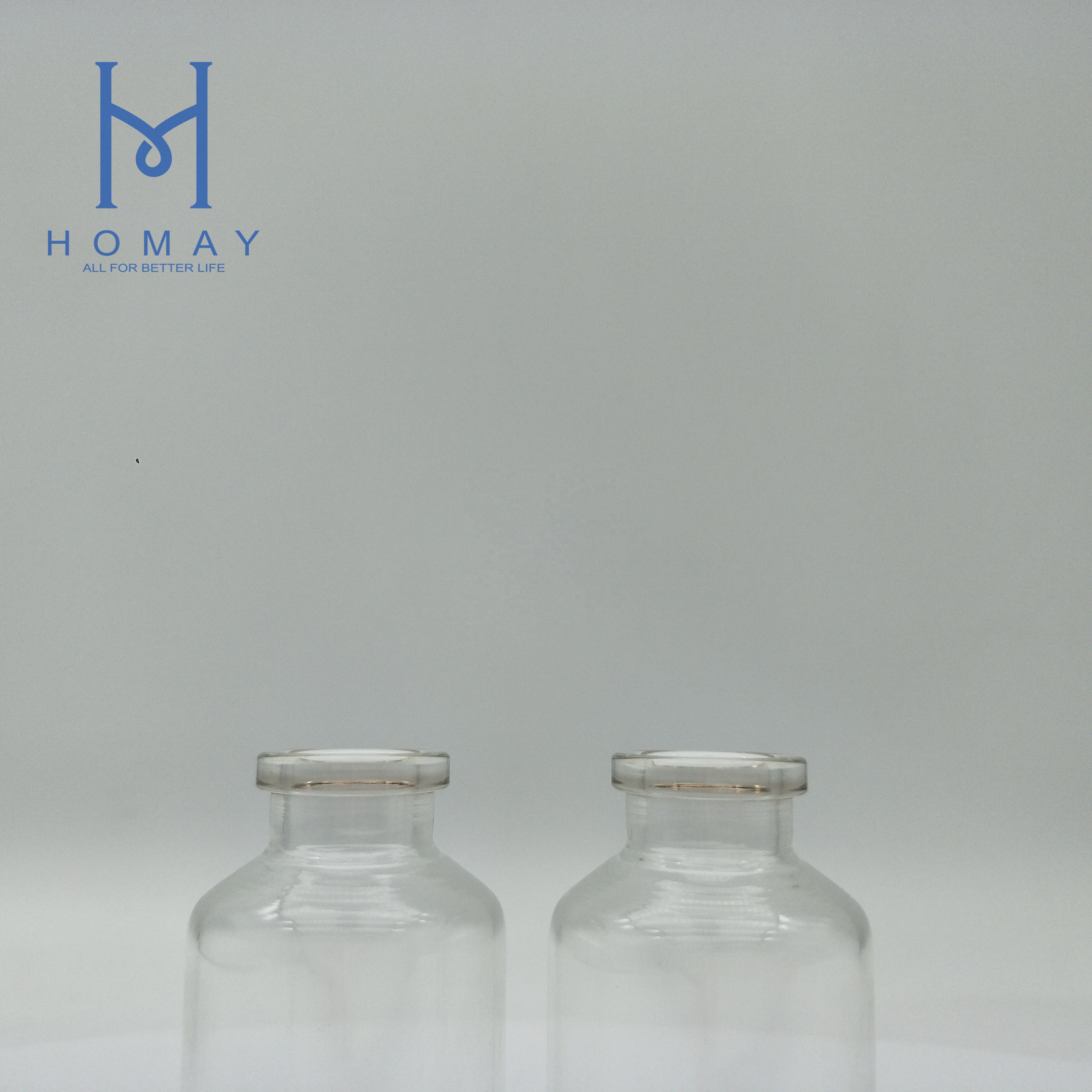 ISO 2ml 4ml,6ml,8ml,10ml,15ml,20ml,25ml,30ml clear amber glass tubular vials for injection