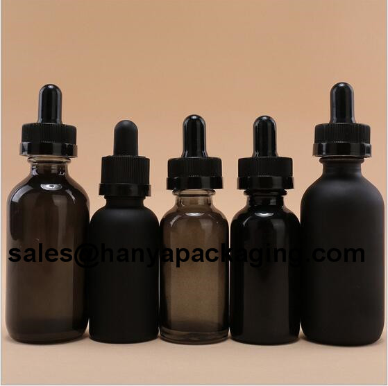 ISO 9001 Eco-Friendly 100ml 200ml Glass Spray Bottle Black