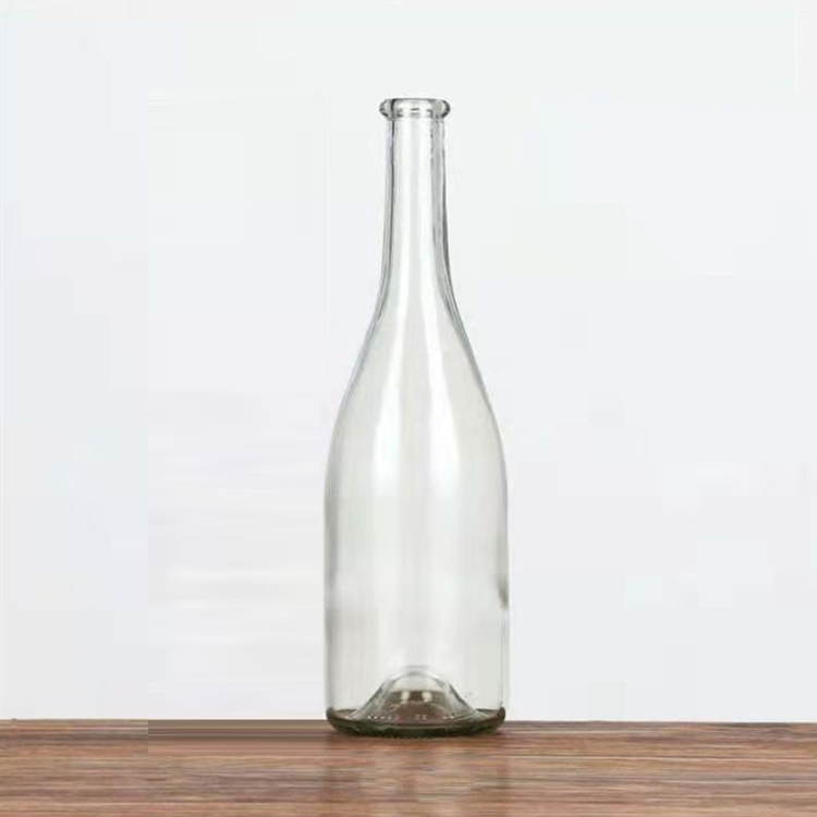 ISO certificated Luxury Custom Empty Glass Bottle with Cork/Caps