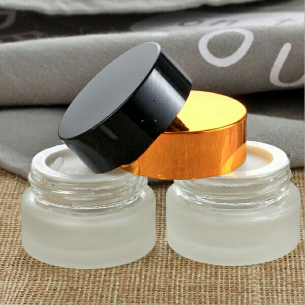 ISO certificated Various Specifications Premium Frosted Glass Cosmetic Jar