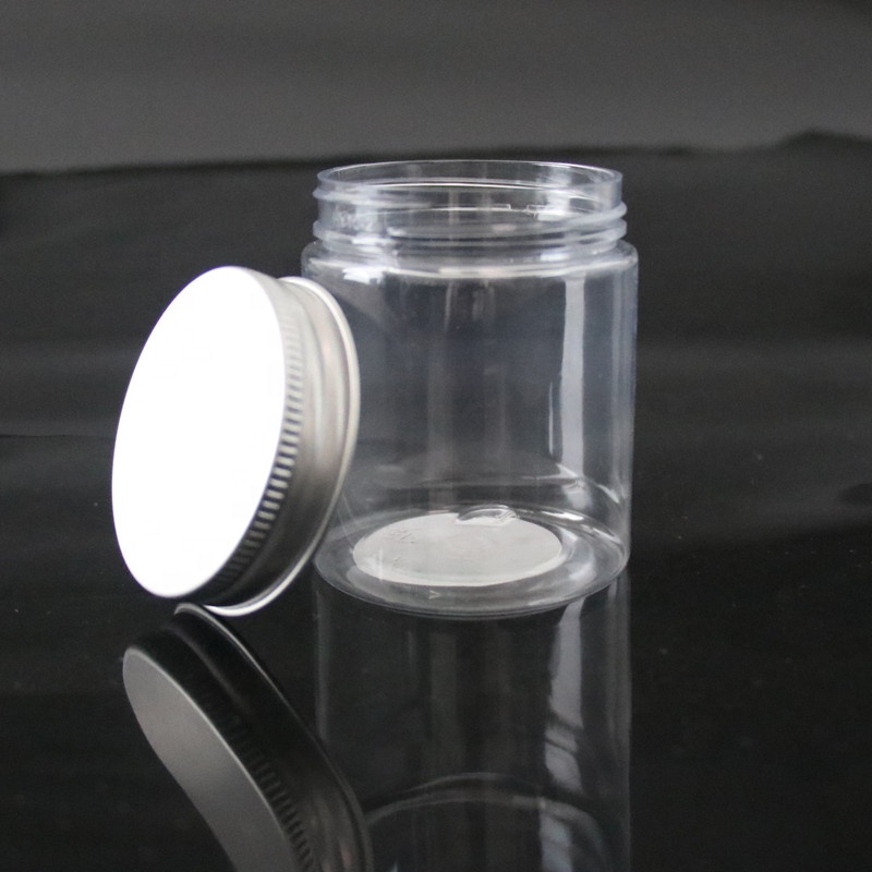 In Stock 100ml Clear PET Plastic Jar Food Grade Wide Mouth Food Jars for Honey Jam