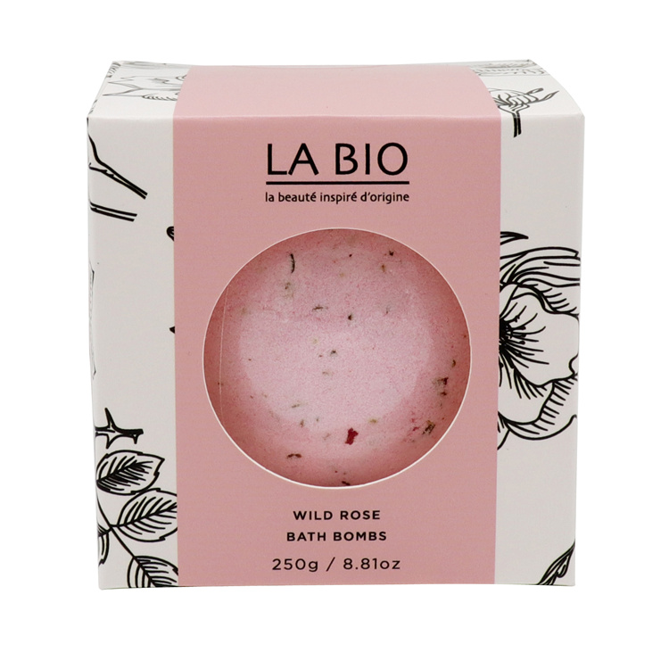 In Stock 200ml 220ml 250ml Glass jars for Bath Salts with Rose Petals