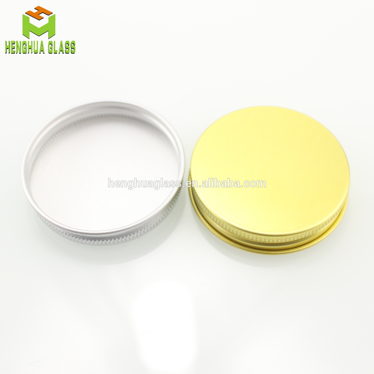 In Stock 4oz 120ml Amber Glass Candle Jar With Aluminum Screwl Lid Wholesale Candle Decorated Glass Jar