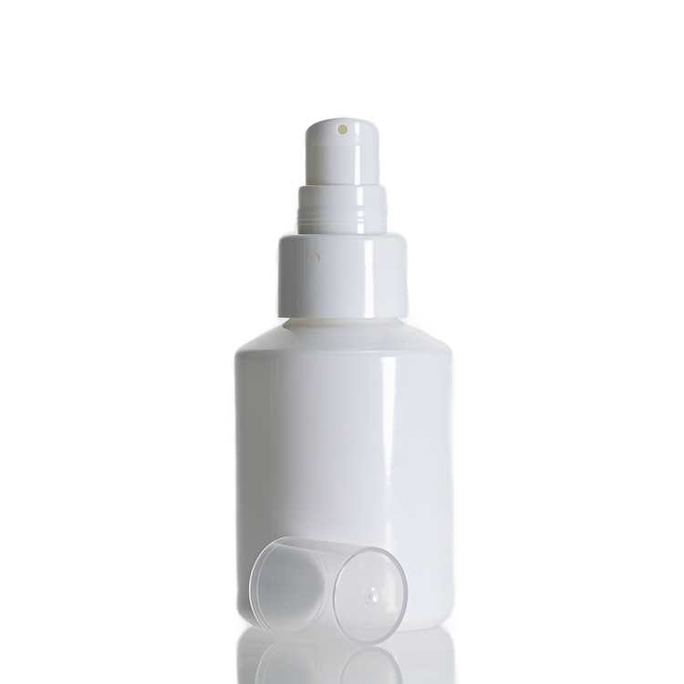 In Stock 50g 90g 120g Cosmetic Jar White Porcelain Packaging For Skincare