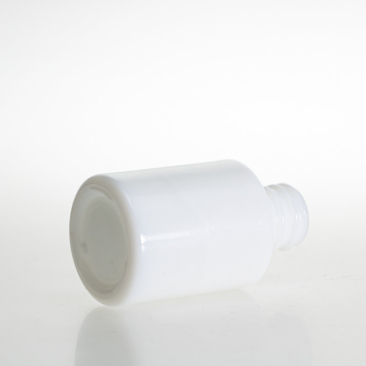 In Stock 50g 90g 120g Cosmetic Jar White Porcelain Packaging For Skincare