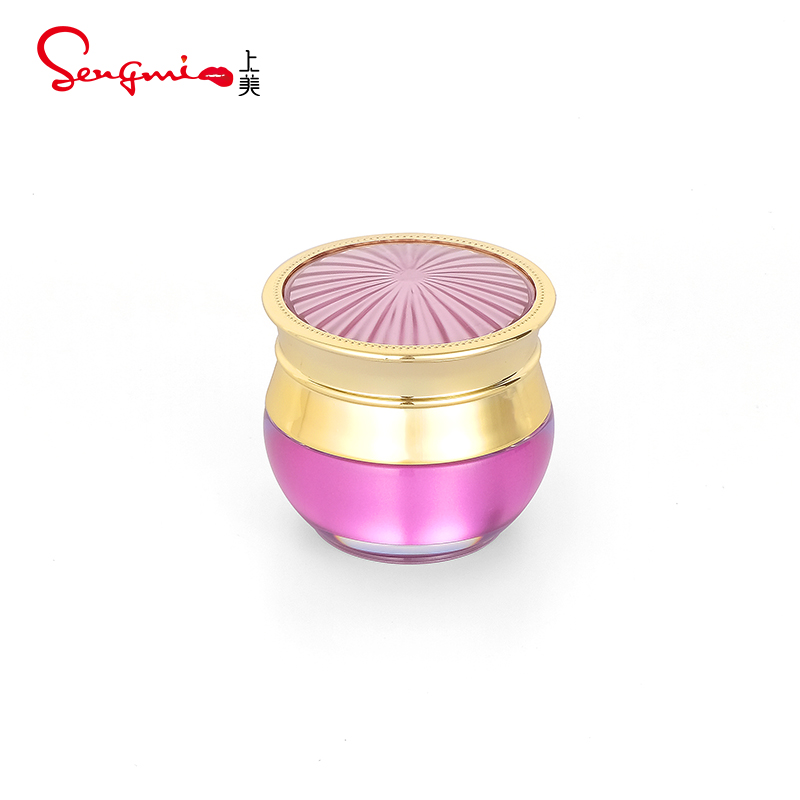 In Stock 5g 10g Luxury Plastic Cream Jar for Cosmetic