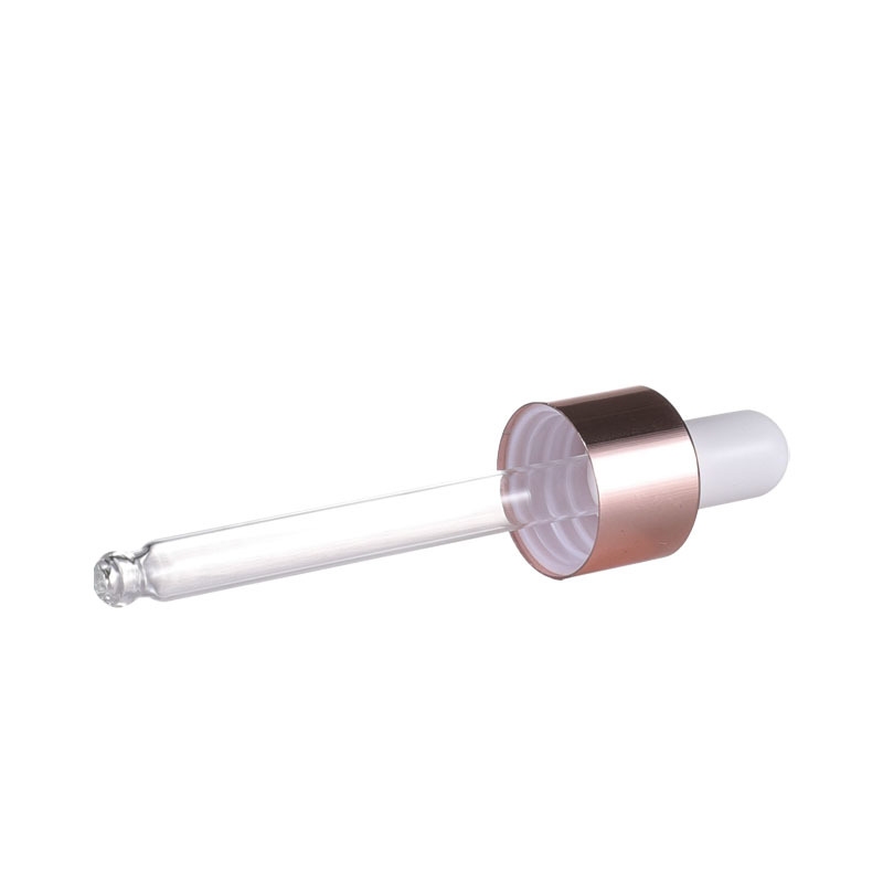 In Stock 5ml 10ml 15ml 20ml 30ml 50ml 100ml Rose Gold Glass Dropper Bottles Rose Golden lids Essential Oil Bottle