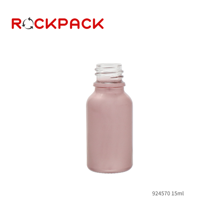 In Stock! 5ml 10ml 15ml 20ml 30ml 50ml 100ml glass rose gold dropper bottle for essential oil cosmetics