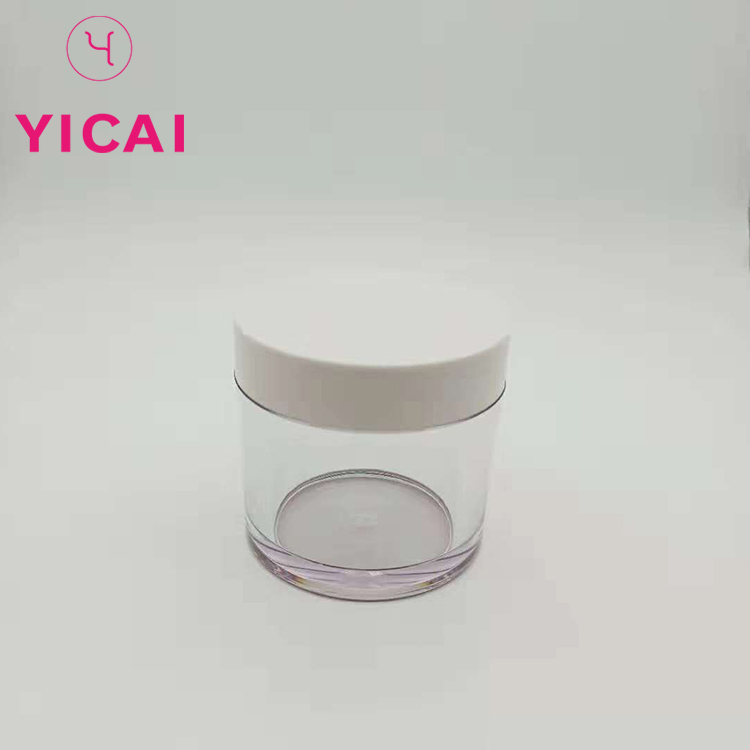 In Stock Cheap Clear 4oz Petg Empty Cosmetic Containers Jar For Personal Care