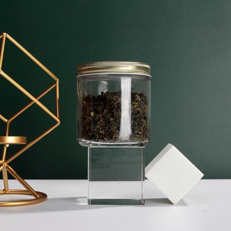 In Stock Classic Straight Side 250ml 480ml Glass Jars with Factory Outlet Price wide mouth with Screw Lids