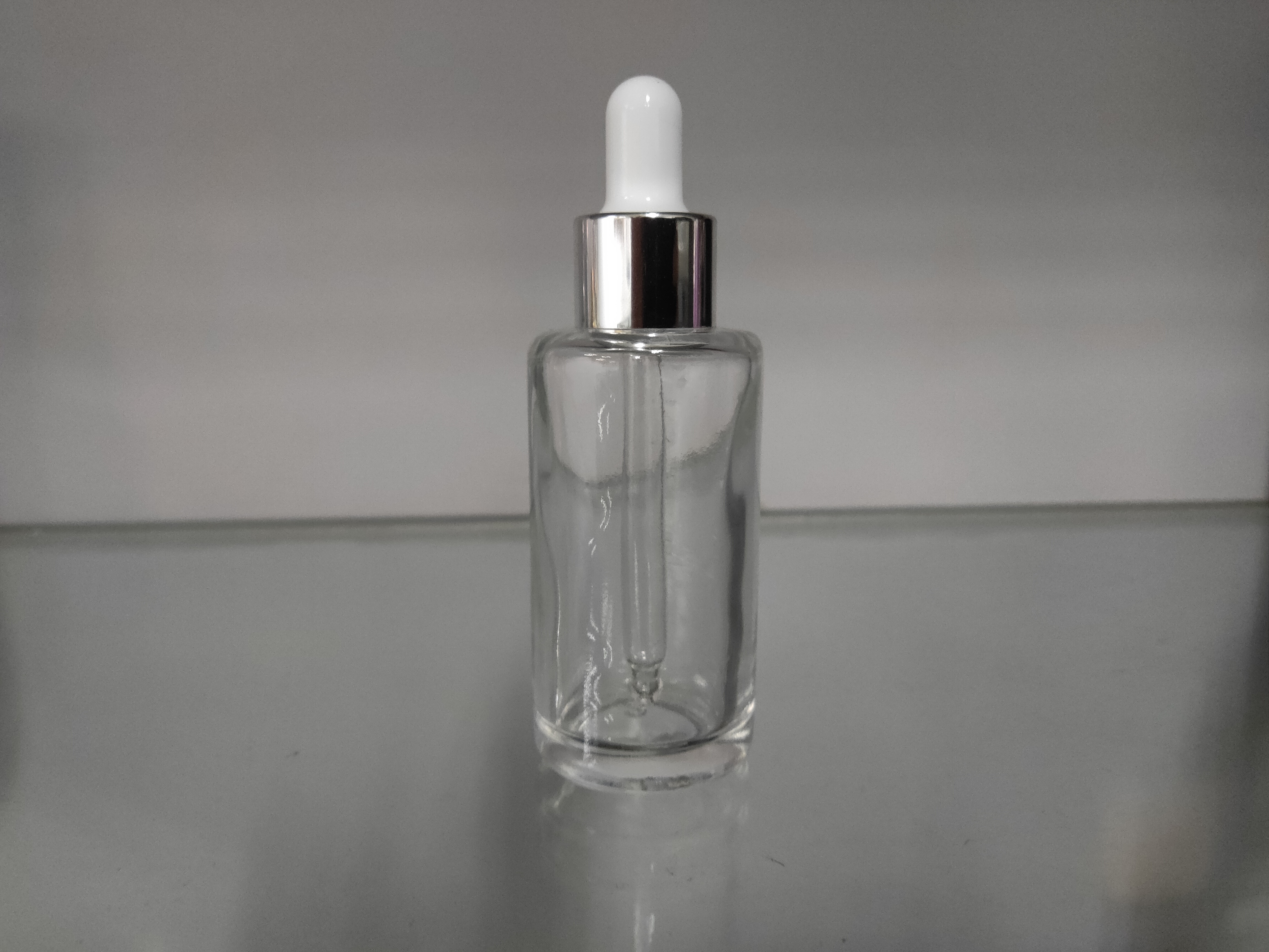 In Stock Empty Glass Dropper Bottles 30ml Fancy Dropper Bottles packaging for oil/serum OEM with logo printed or hot foiled