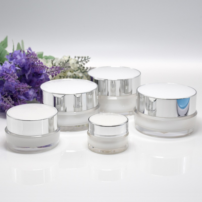 In Stock Factory 20g Pink Cream Cosmetic Jars Luxury Packaging Cosmetic Plastic