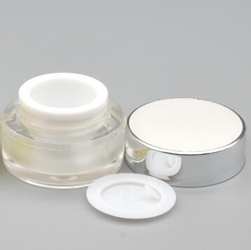 In Stock Factory 20g Pink Cream Cosmetic Jars Luxury Packaging Cosmetic Plastic