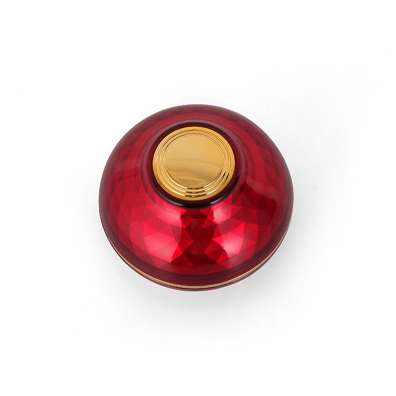 In Stock Factory Price Skincare Packaging Fashion 30g White Red Empty Cream Container Acrylic Cream Jar