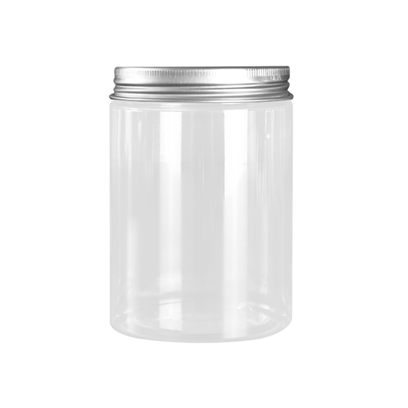 In Stock Fast Delivery 300g Empty Container Clear PET Plastic Jar with Lid