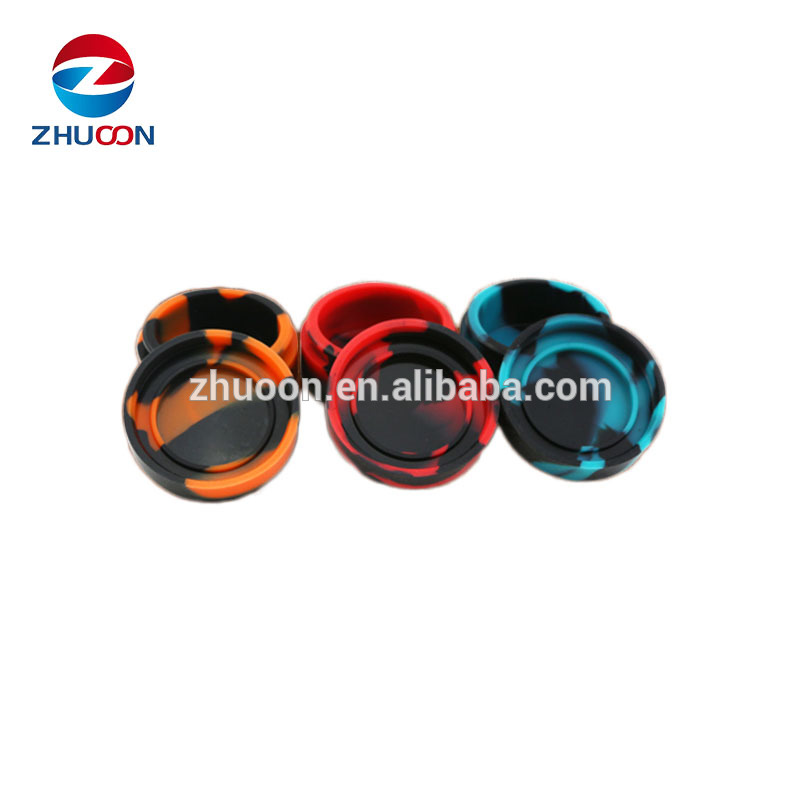 In Stock Gift Portable Pipes Rubber Cigar Case Stash Box Silicone Dabs Jar Wax