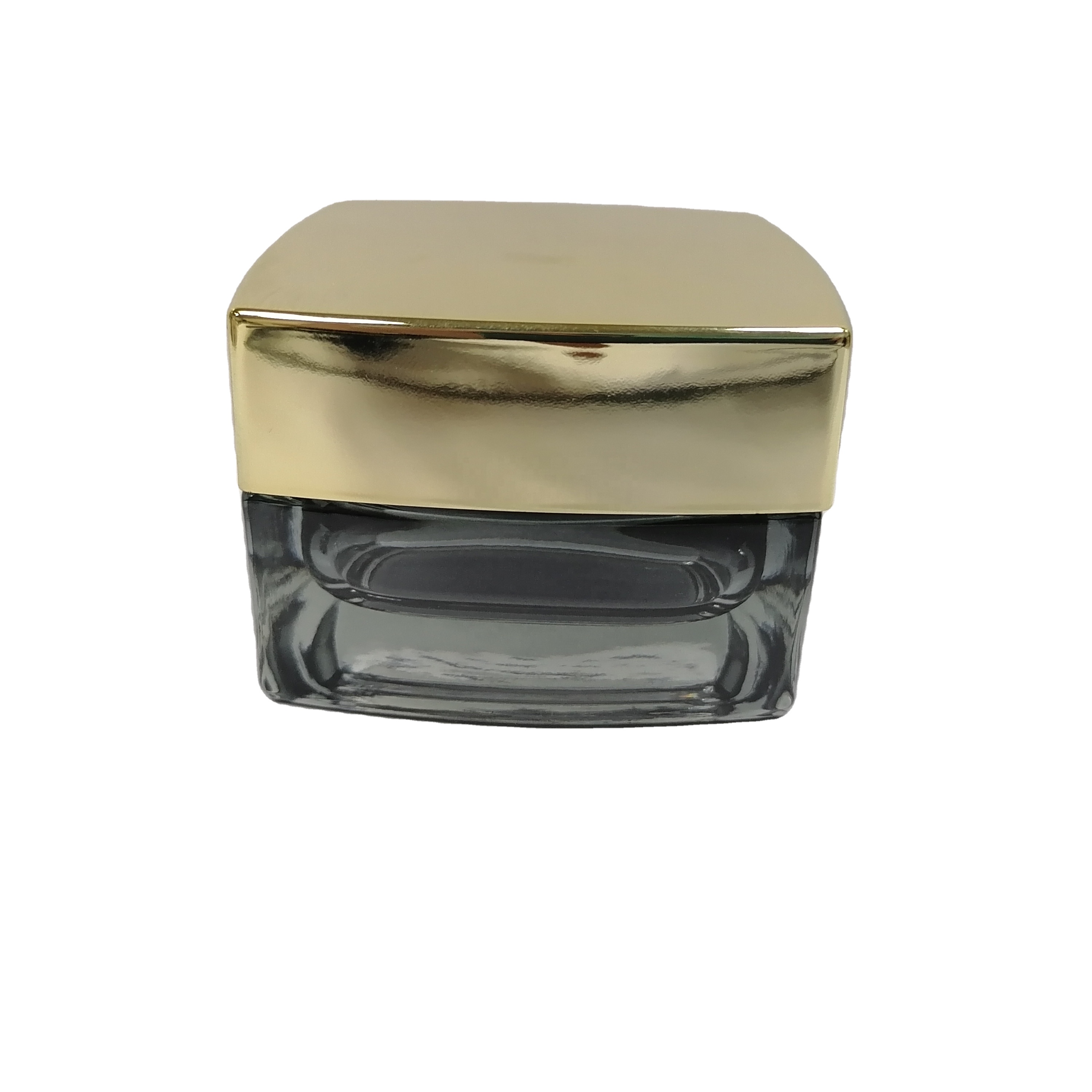 In Stock Glass Jar Manufacturers 20g 50g 40ml 100ml 120ml  Empty Cosmetic Cream  Jar Glass square