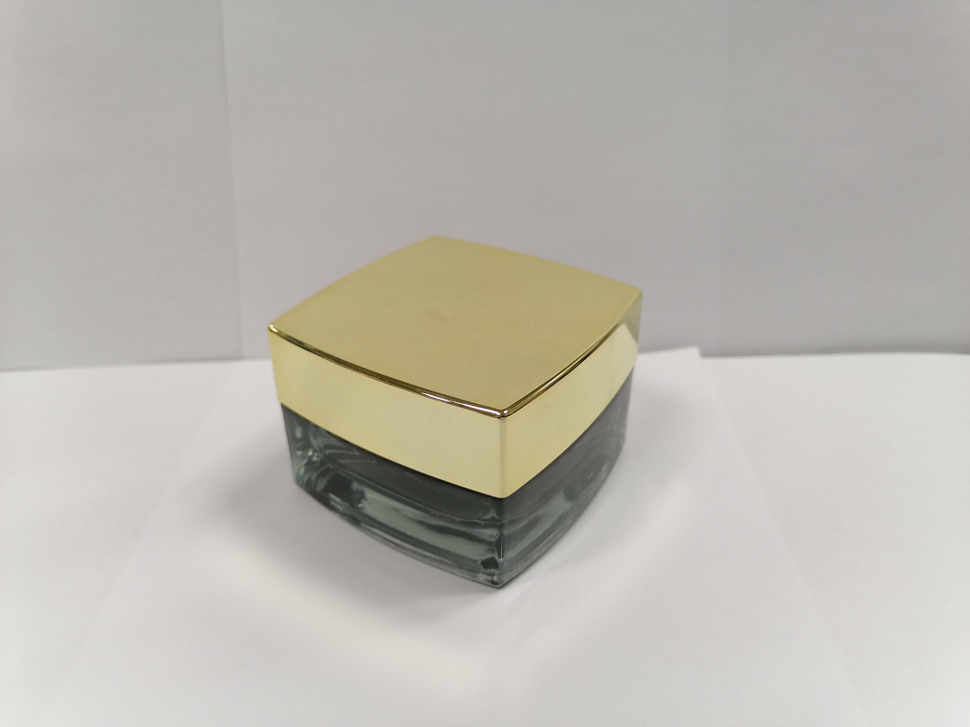 In Stock Glass Jar Manufacturers 20g 50g 40ml 100ml 120ml Empty Cosmetic Cream Jar Glass square