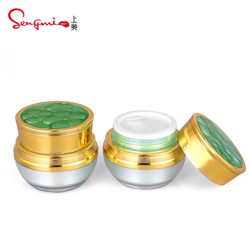 In Stock Hot Sale Luxury 20g 30g Empty Acrylic Cream Jar for Skin Care Cosmetic Container