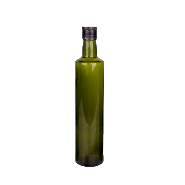 In Stocked 100ml 250ml 375ml 500ml 750ml 1000 ml Dark Green Brown Round Square Marasca Olive Oil Glass Bottles