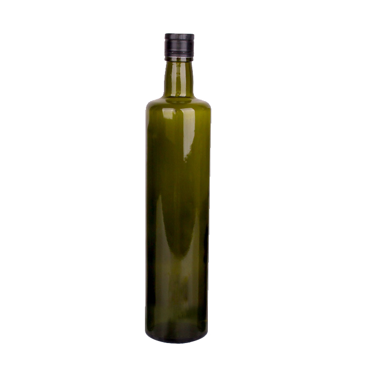 In Stocked 100ml 250ml 375ml 500ml 750ml 1000 ml Dark Green Brown Round Square Marasca Olive Oil Glass Bottles